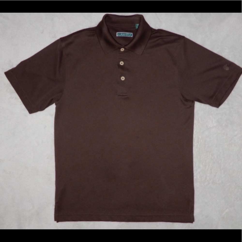 Cuvabera Polo Brown size Small